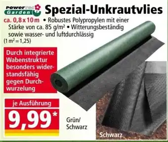 Norma Spezial-Unkrautvlies Angebot
