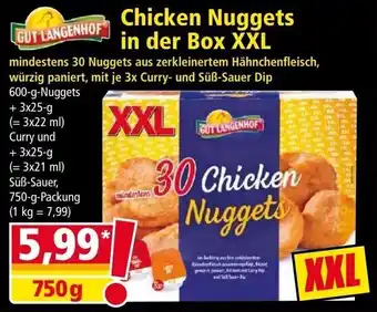 Norma Chicken Nuggets in der Box XXL Angebot