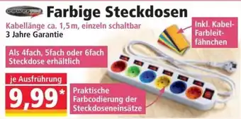 Norma Farbige Steckdosen Angebot