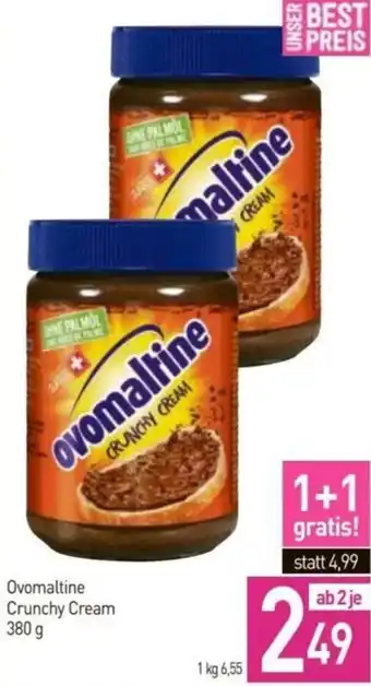 Sutterlüty Ovomaltine Crunchy Cream 380 g Angebot