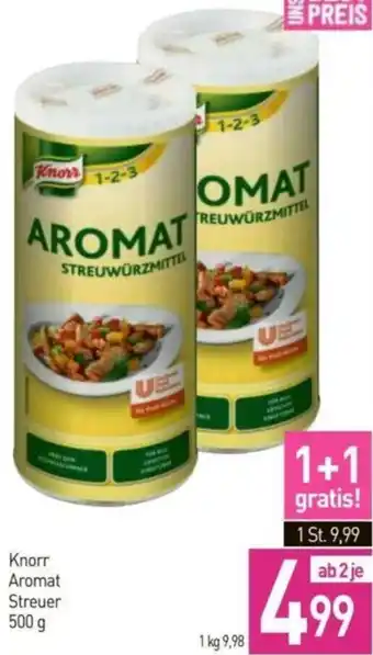 Sutterlüty Knorr Aromat Streuer 500g Angebot