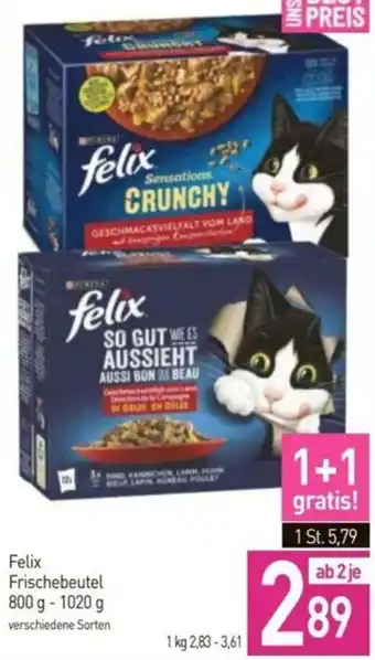 Sutterlüty Felix Frischebeutel 800 g - 1020 g Angebot