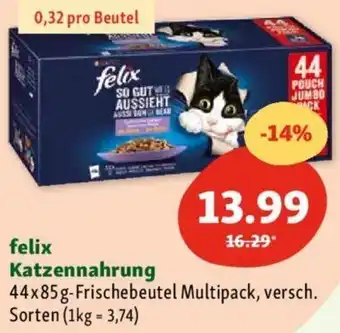 Fressnapf felix Katzennahrung Angebot
