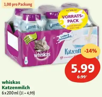 Fressnapf whiskas katzenmilch Angebot