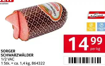 Transgourmet SORGER SCHWARZWÄLDER Angebot