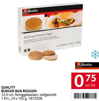 Transgourmet QUALITY BURGER BUN ROGGEN Angebot