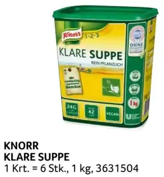 Transgourmet KNORR KLARE SUPPE Angebot