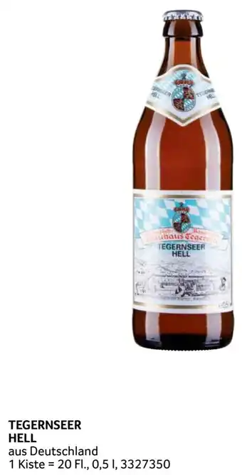 Transgourmet TEGERNSEER HELL Angebot