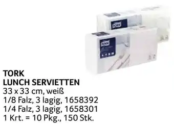 Transgourmet TORK LUNCH SERVIETTEN Angebot