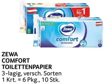Transgourmet ZEWA COMFORT TOILETTENPAPIER Angebot