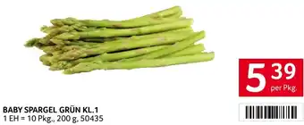 Transgourmet BABY SPARGEL GRÜN KL.1 Angebot