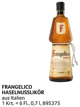 Transgourmet FRANGELICO HASELNUSSLIKÖR Angebot