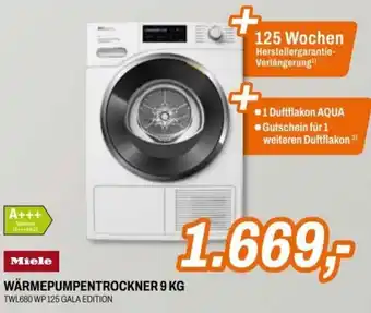WÄRMEPUMPENTROCKNER 9 KG