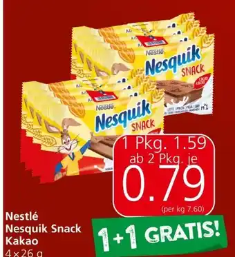 Spar Nesquik Snack Kakao Angebot