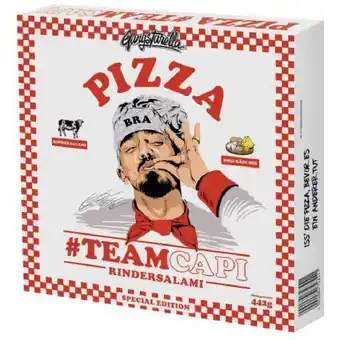 Spar Gangstarella Teamcapi Pizza Rindersalami SPAR 442 Gramm 1 Packung Angebot