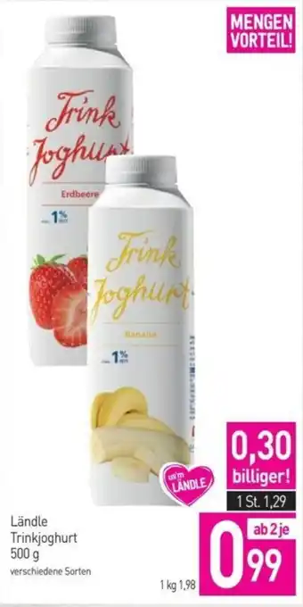 Sutterlüty Ländle Trinkjoghurt 500 g Angebot