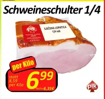 Wurstico Schweineschulter 1/4 Angebot