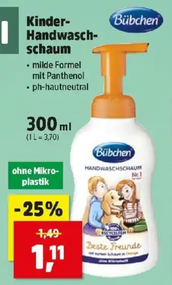 Thomas Philipps Kinder- Handwasch- schaum 300ml Angebot