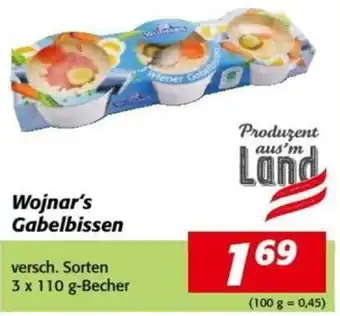 Nah&Frisch Wojnar's Gabelbissen 3 x 110 g Angebot