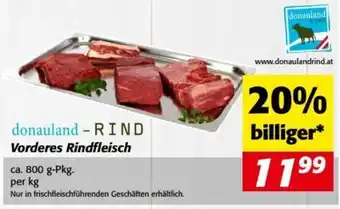 Nah&Frisch Vorderes Rindfleisch 800g Angebot