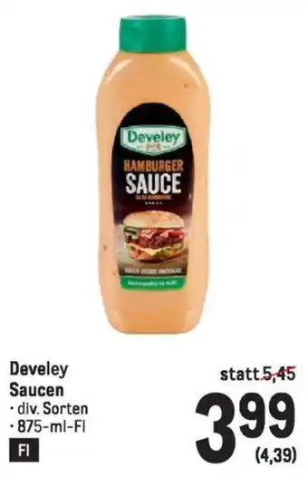 Metro Develey Saucen 875ml Angebot