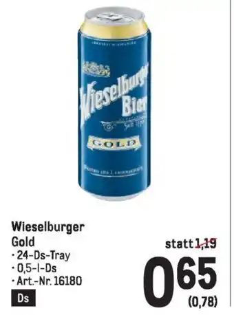 Metro Wieselburger Gold 0.5L Angebot