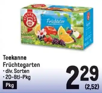 Metro Teekanne Früchtegarten Angebot