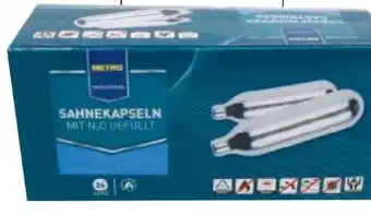 Metro Sahnekapseln Angebot