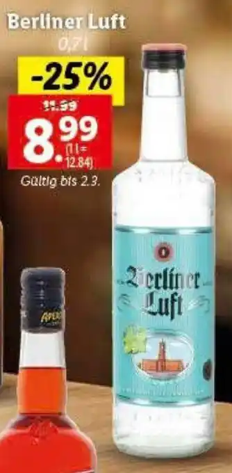 Lidl Berliner Luft 0.7L Angebot