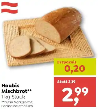 ADEG Haubis Mischbrot 1kg Angebot