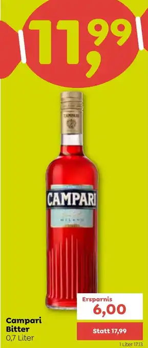 ADEG Campari Bitter 0.7 Liter Angebot