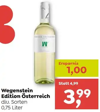 ADEG Wegenstein Edition Österreich 0.75 Liter Angebot