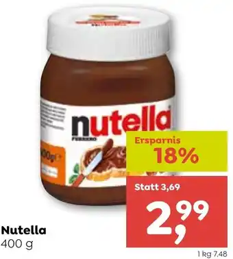 ADEG Nutella 400 g Angebot