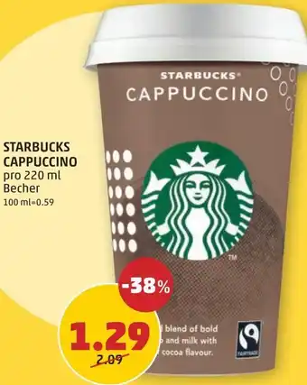 PENNY STARBUCKS CAPPUCCINO 220ml Angebot