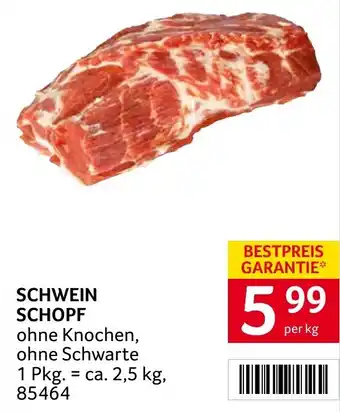 Transgourmet SCHWEIN SCHOPF per kg Angebot