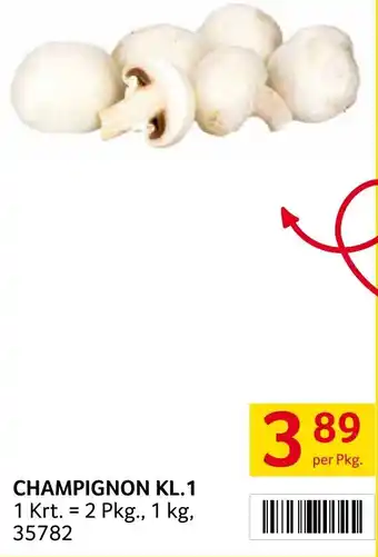 Transgourmet CHAMPIGNON KL.1 Angebot