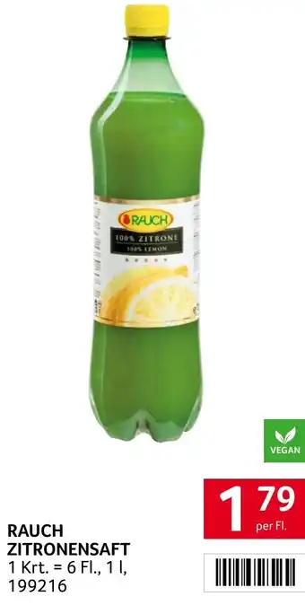 Transgourmet RAUCH ZITRONENSAFT 1L Angebot