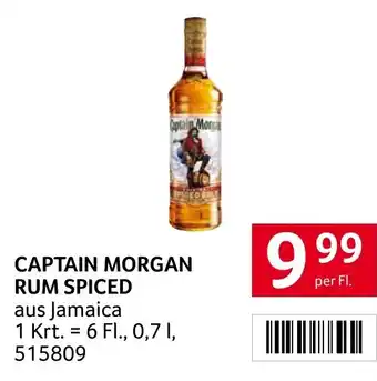 Transgourmet CAPTAIN MORGAN RUM SPICED 0.7L Angebot