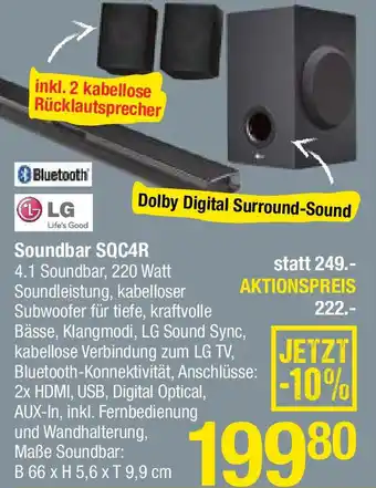 Maximarkt Soundbar SQC4R Angebot