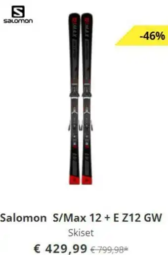 Hervis Salomon S/Max 12 + E Z12 GW Skiset Angebot