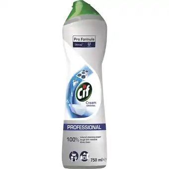 Metro Cif Professional Cremereiniger Classic, Preisangabe ohne MwSt. (Preis inkl. MwSt. 2,75 €), METRO 750 Milliliter 1 Flasche Angebot