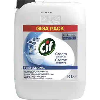 Metro Cif Scheuermilch Professional div. Sorten Preisangabe ohne MwSt. (Preis inkl. MwSt. 47,99 €), METRO 10 Liter 1 Packung Angebot