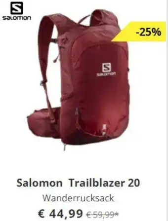 Hervis Salomon Trailblazer 20 Wanderrucksack Angebot