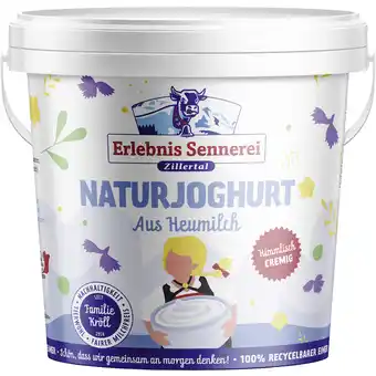 Metro Erlebnis Sennerei Zillertal Natur Joghurt, Preisangabe ohne MwSt. (Preis inkl. MwSt. 2,63 €), METRO 1 Kilogramm 1 Packung Angebot
