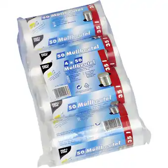 Metro PapStar Müllbeutel transparent 35L, Preisangabe ohne MwSt. (Preis inkl. MwSt. 3,59 €), METRO 50 Stück 1 Rolle Angebot
