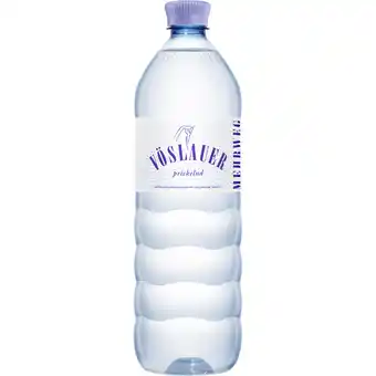 Metro Vöslauer Mineralwasser div. Sorten, Preisangabe ohne MwSt. (Preis inkl. MwSt. 0,50 €), METRO 1 Liter 1 Flasche Angebot