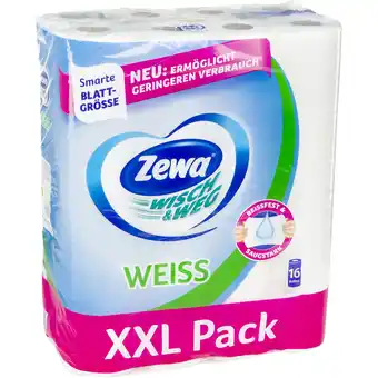Metro Zewa Küchenrolle Wisch&Weg, Preisangabe ohne MwSt. (Preis inkl. MwSt. 10,67 €), METRO 16 Rollen 1 Packung Angebot