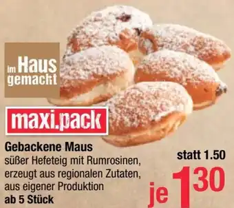 Maximarkt Gebackene Maus Angebot