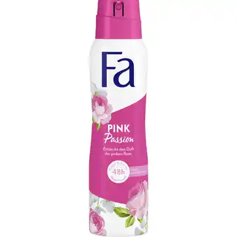 Metro Fa Deospray Pink Passion, Preisangabe ohne MwSt. (Preis inkl. MwSt. 1,98 €), METRO 150 Milliliter 1 Stück Angebot