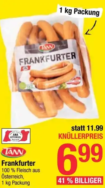 Maximarkt Frankfurter 1 kg Angebot